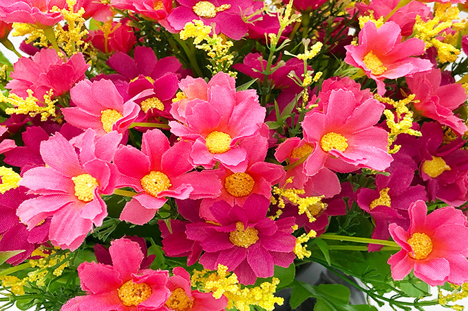 Kunstige Blomster Buket Kamille Lyserød / Pink