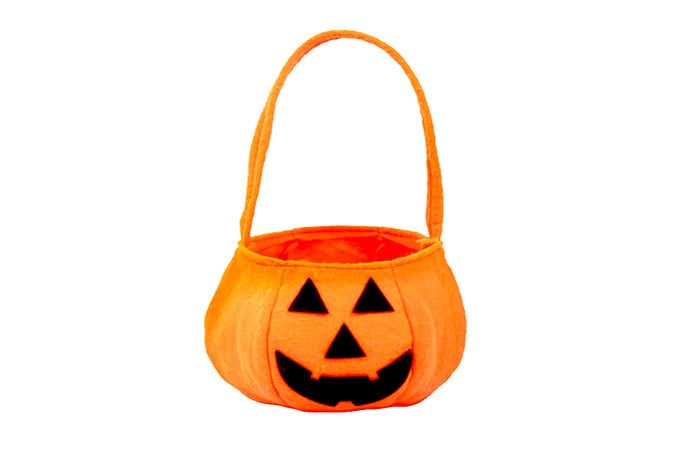 2stk. Græskar Taske Halloween Slikpose Håndtaske