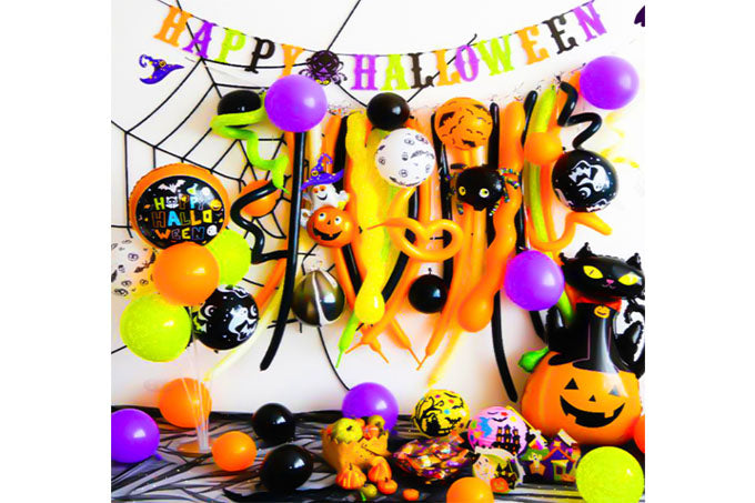 Happy Halloween Party  Ballon Sæt
