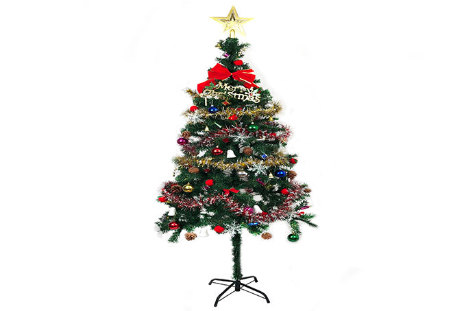 Kunstige Juletræ Sæt Grøn 180cm