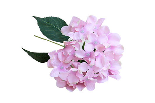 Kunstige Blomster Hortensia Lyserød