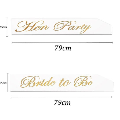Bride To Be Skærf Hvide Guld